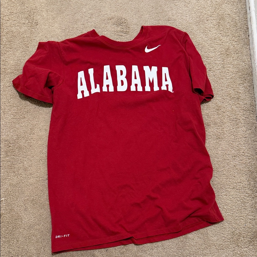 Nike Red Alabama Short Sleeve Tee